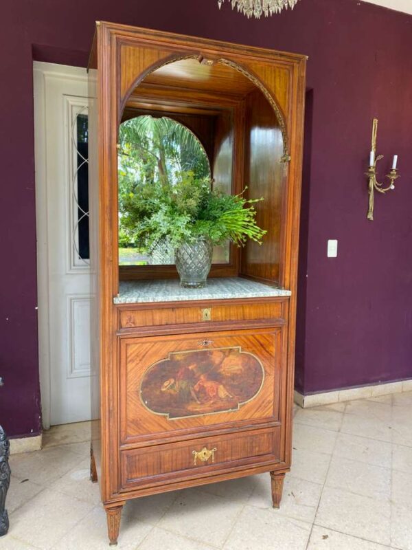 Gabinete esquinero francés