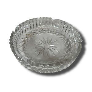 Cenicero en cristal checo